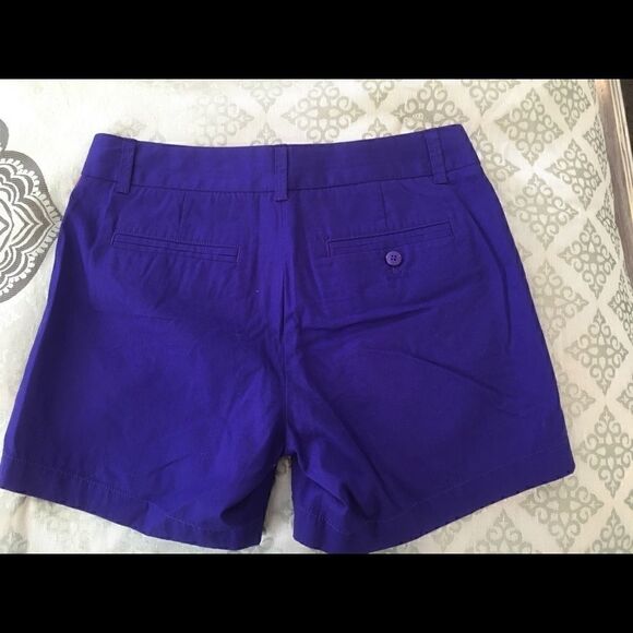 J Crew 3” inseam cobalt chino stretch shorts - Picture 9 of 10